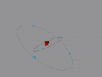 3D Model of Boron Atom 